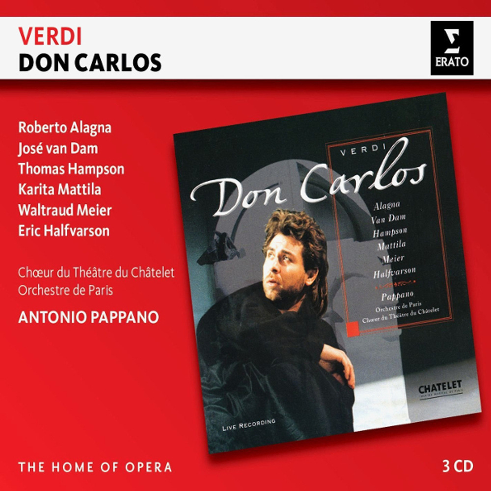 Antonio Pappano / Verdi: Don Carlos (3CD)