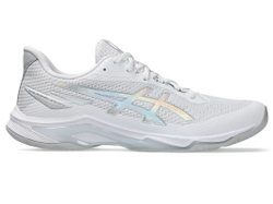 Мужские кроссовки для бадминтона/сквоша Asics Netburner Мячistic FF 4 - white/pure silver