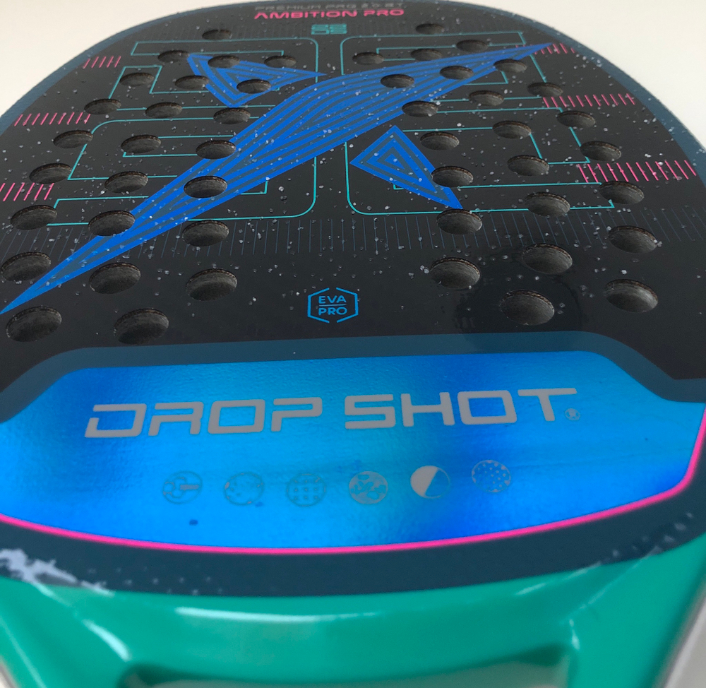 Ракетка Ambition Premium Pro 2.0 Drop Shot с дополнительным нанесением Rotor