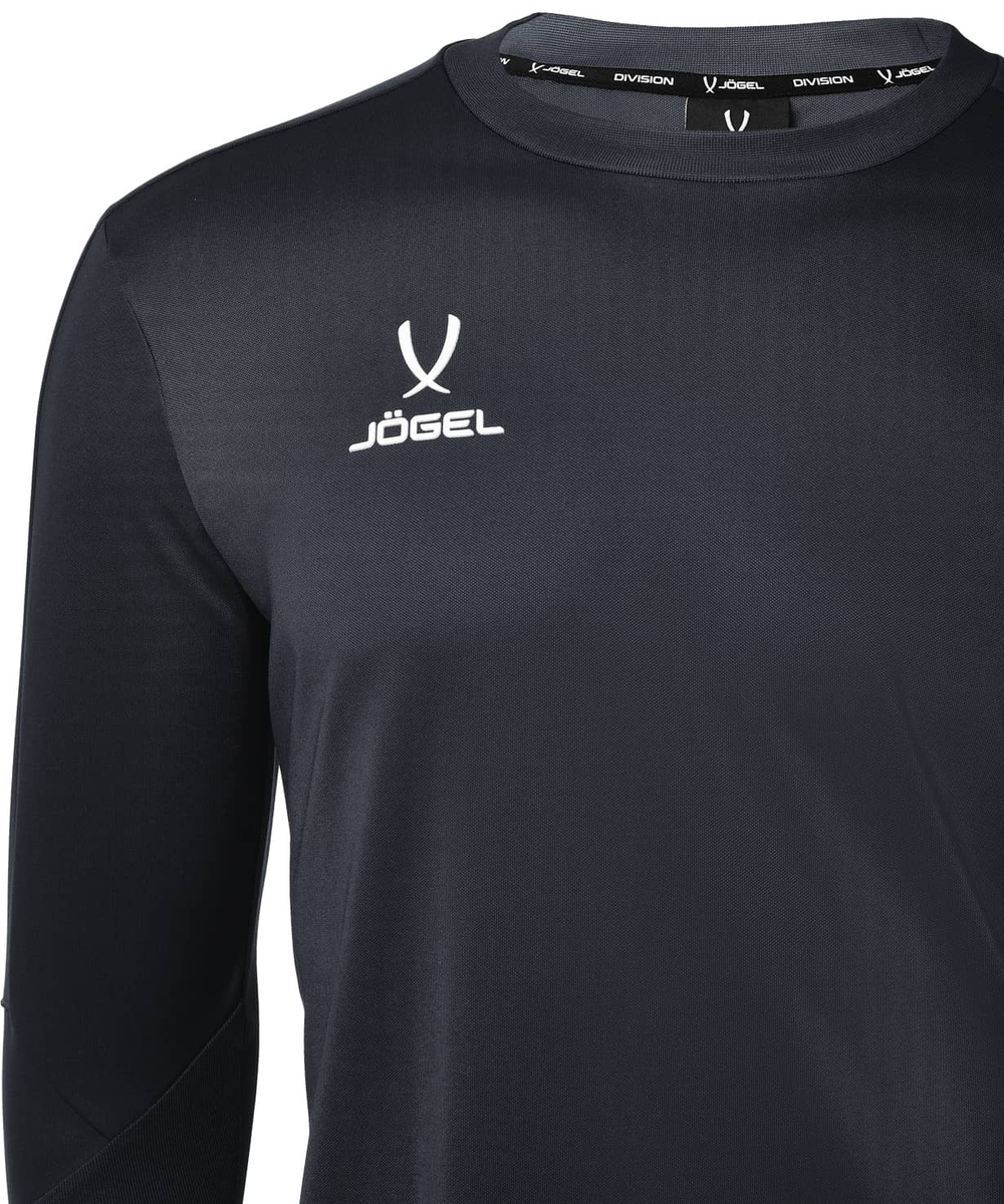 Джемпер тренировочный DIVISION PerFormDRY Pro Training Top, черный, детский