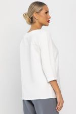 Блуза Аурия (белая) Б14217-48М LT Collection