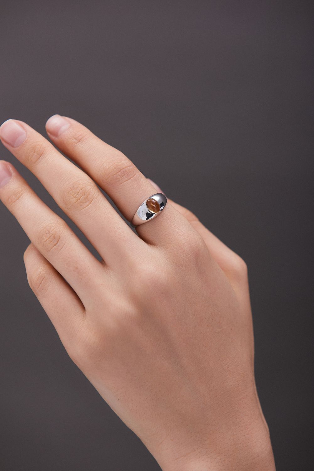 Кольцо Crystal Eye с цитрином