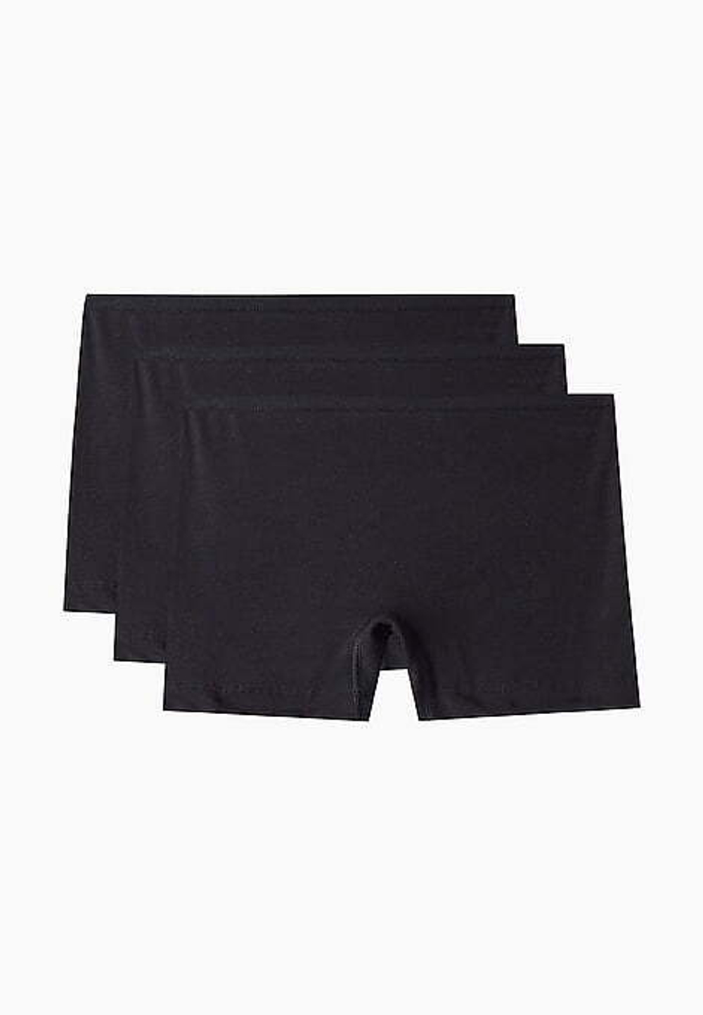Трусы женские шорты. Набор из 3-х штук Essential черный