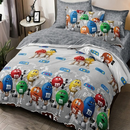 Комплект постельного белья "П37. 2504", поплин, 100% хлопок, Россия.