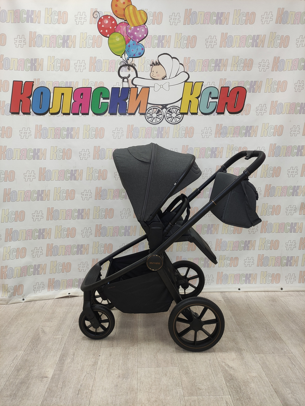 Коляска модульная Carrello Epica 2025 CRL-8510 Iron Grey