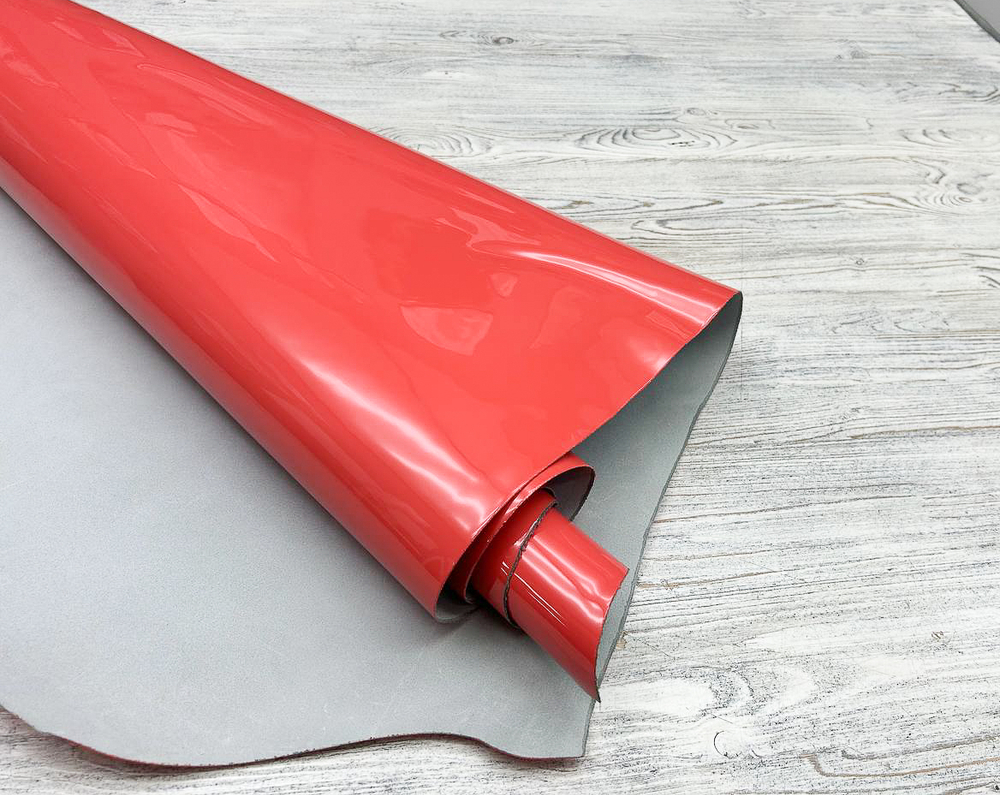 Vernissage Coral (1,1-1,3 мм), цв. Розовый, натуральная кожа