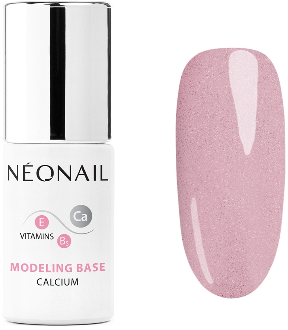 NEONAIL Modeling Base Calcium - Гибридная основа для ногтей с кальцием, 7,2 ml