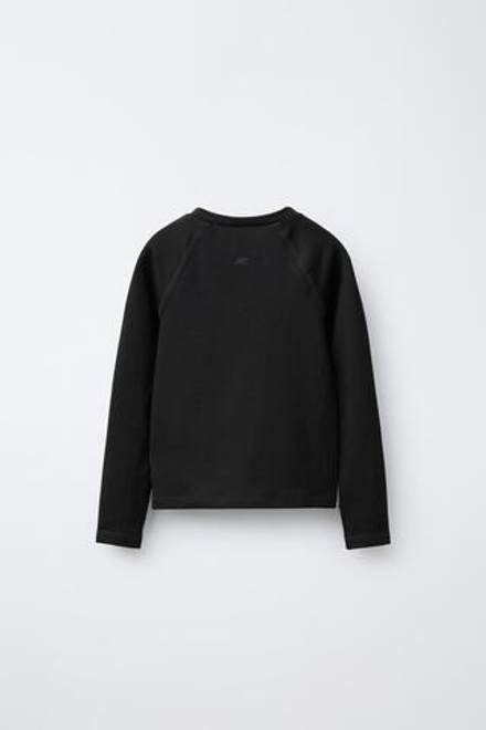 ZARA ТЕРМОФУТБОЛКА С ВОЛОКНОМ THERMOLITE ® FIBER BASE LAYER, ЧЕРНЫЙ