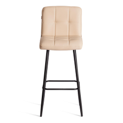 Барный стул  Medeo/Медео экокожа , бежевый, 45х56х113 см