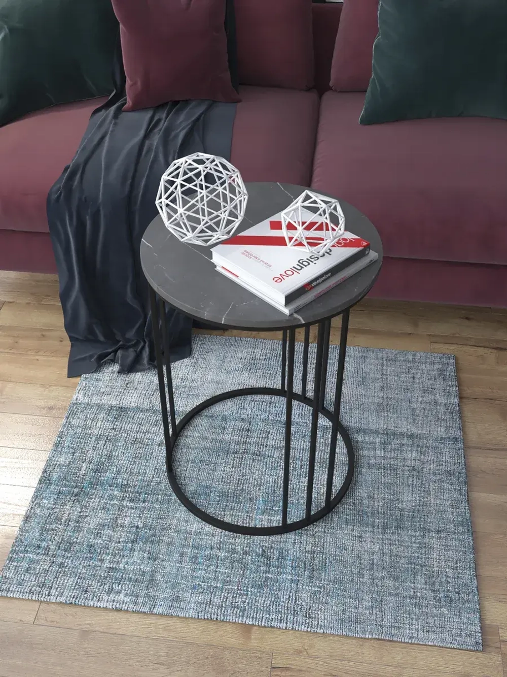 Журнальный стол Трио - ЧЧ - МДФ в ПВХ