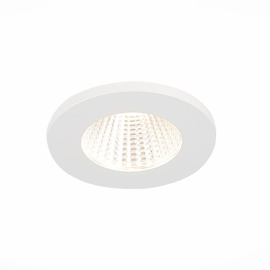 ST704.538.10 Св-к встр. Белый LED 1*10W 3000K 900Lm Ra>90 38° IP20 D80xH60 170-240V Встраиваемые светильники