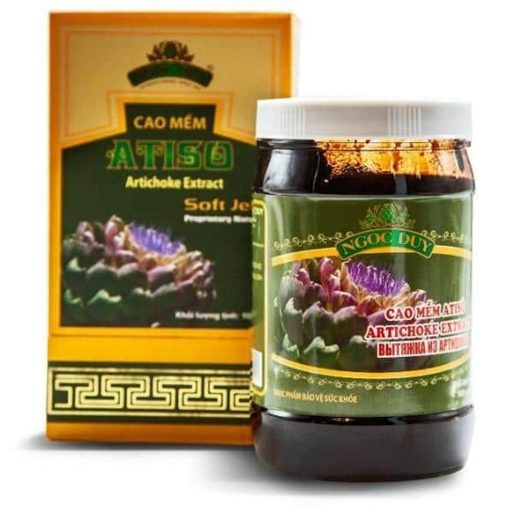 Вытяжка из артишока в банке Cao Mem Atiso, экстракт артишока NGOC DUY, 1000 г