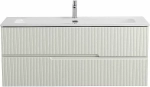 Тумба с раковиной Cezares DUET-N 120 DUET-N-1200-2C-SO-AS-P альпака брашированная