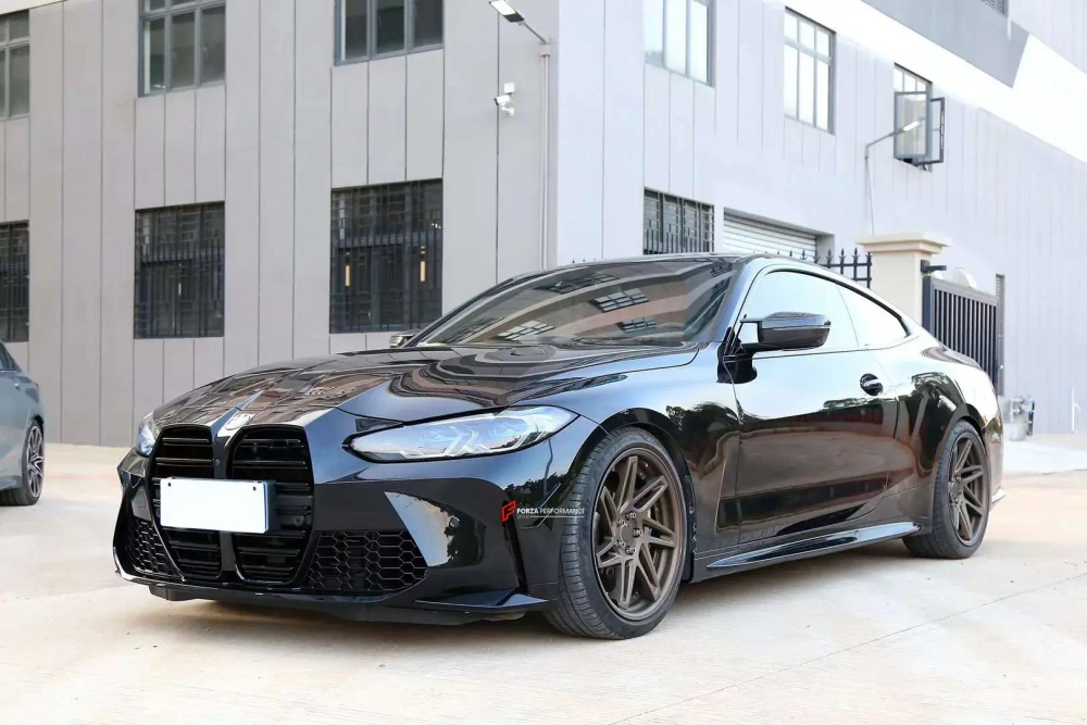 Обвес переделка для BMW 4 серии G22 2020-2024 и 3 серии G20 Рестайлинг 2022-2024 в M4 G82 2021-2024 БМВ