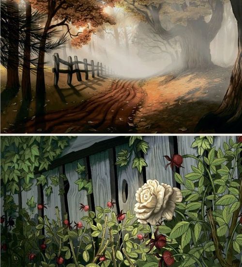 Артбук По ту сторону изгороди.Артбук