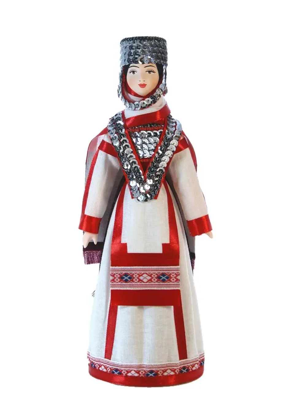 Кукла фарфоровая Чувашка