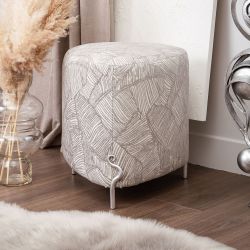 Банкетка Авиньон Грей Серебро