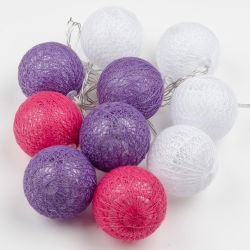 ULD-S0200-010-STB-2AA WHITE IP20 TANGLES-1 Гирлянда светодиодная Клубки. на батарейках 2AA не в-к. 2м. 10 светодиодов. Белый свет. Провод прозрачный. TM Uniel