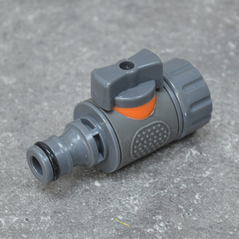 Переходник - соединитель для шлангов 3/4, с универсальной системой быстрой фиксации