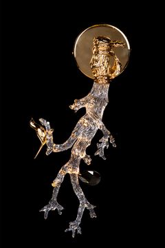 Бра LED 6W 3000К LE1079/1W GD золото Estelle Leon