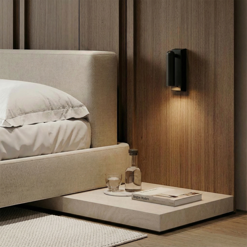 200737 Бра OMEGA LED 3W 180LM G ЧЕРНЫЙ 3000K