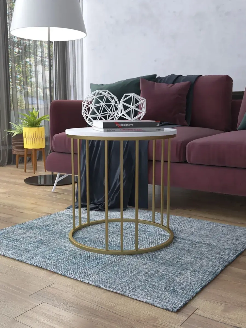 Журнальный стол Трио малый - ЗБГ - МДФ в ПВХ