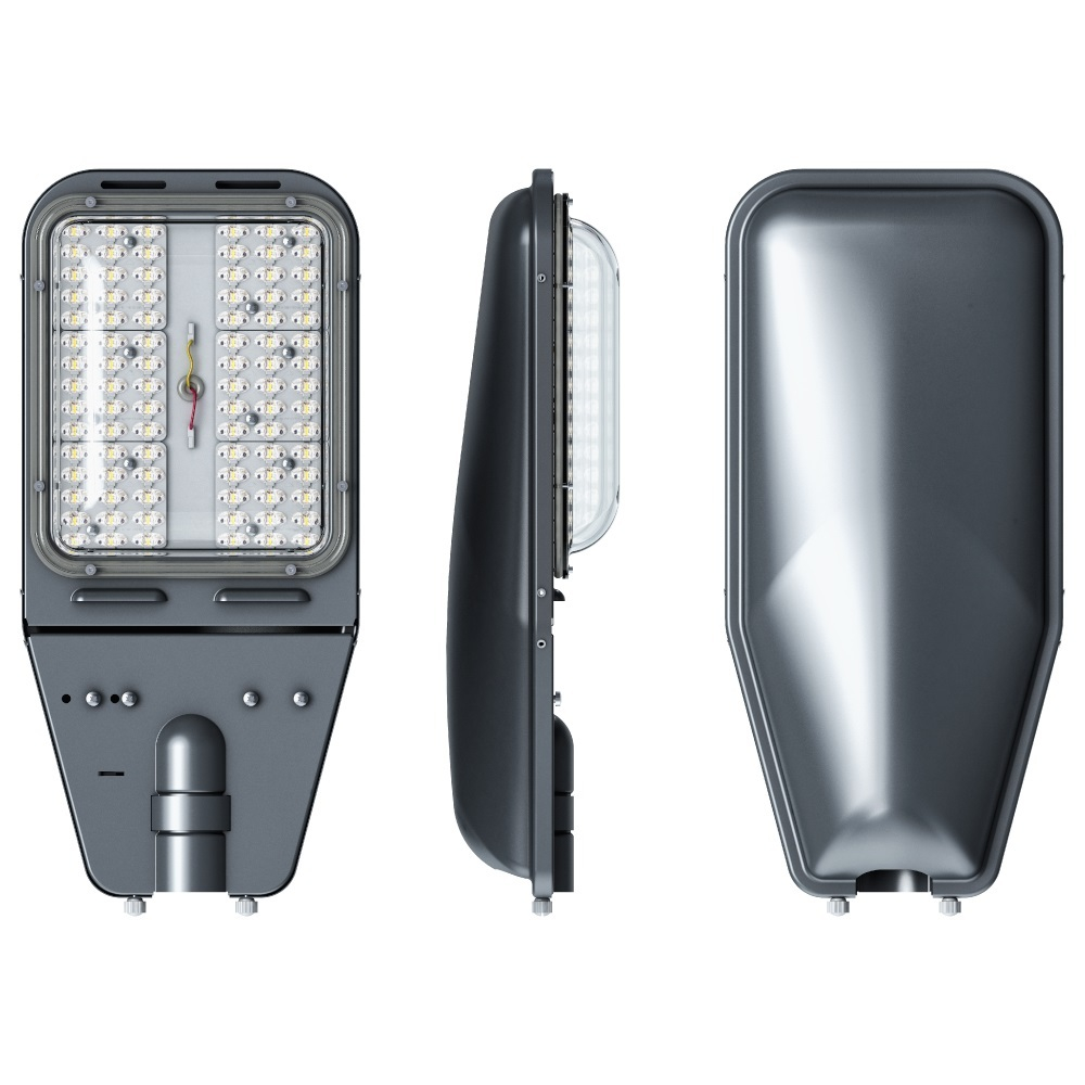 Светильник LED уличный ДКУ S LED-100-Д120-IP65-УХЛ1(750/E/X/RAL9023/C50/PMMA/ST/G1) Победа GALAD