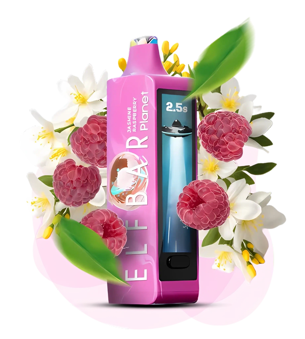 Elf Bar Planet 25000 - Jasmine Raspberry (5% nic)