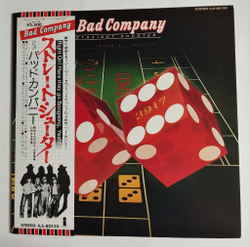 Винтажная виниловая пластинка LP Bad Company Straight Shooter (Japan 1975) (Obi)