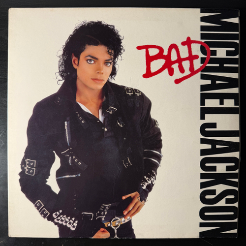 Michael Jackson - Bad (Голландия 1987г.)