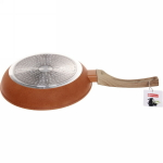 Сковорода «BAROLY» Terracotta 26см индукционная с антипригарным покрытием, бакелитовая ручка