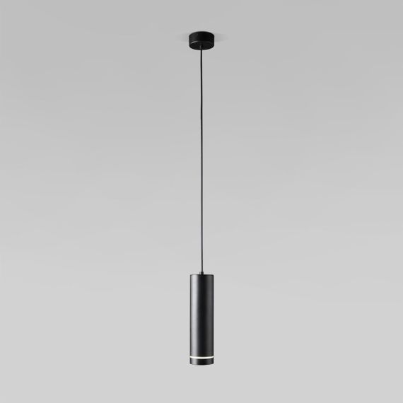 Подвесной светодиодный светильник Elektrostandard Topper DLR023 12W 3000K черный матовый a063930
