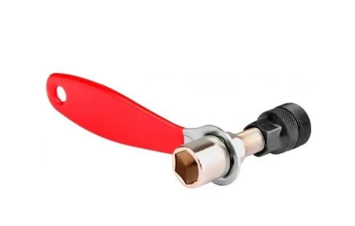 Съемник шатуна KL-9725+ для каретки велосипеда с осью под квадрат, с рукояткой/230136