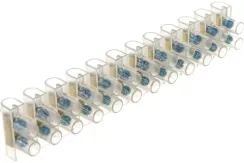 Клемма Navigator 12*3 3А +80°С полиэтилен белая 00815