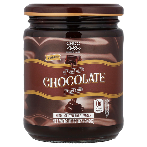 ChocZero, десертный соус, шоколад, 340 г (12 унций)