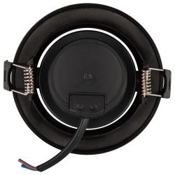 KL LED 22A-5 4K BK Светильник ЭРА Светильник ЭРА светодиодный круглый поворотн. LED SMD 5W 4000K, черный