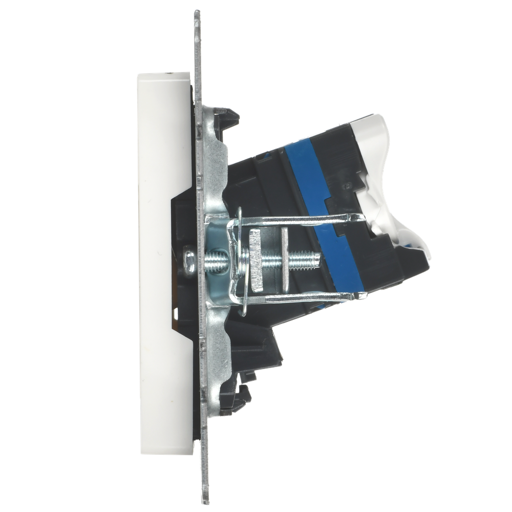 BRITE Розетка компьютерная RJ45 кат.6 РК11-БрБ белый IEK