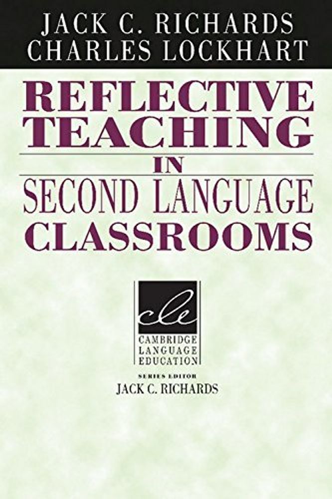 Reflective Teaching in Second Language Classrooms PPB