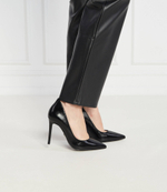 Кожаные туфли на шпильках Michael Kors - черный(40F3KEHP1L)