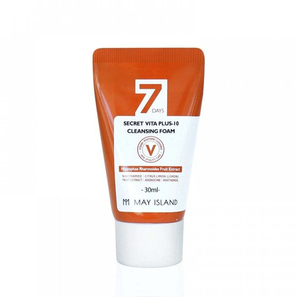 Пенка для умывания May Island 7 Days Secret Vita Plus-10 Cleansing Foam