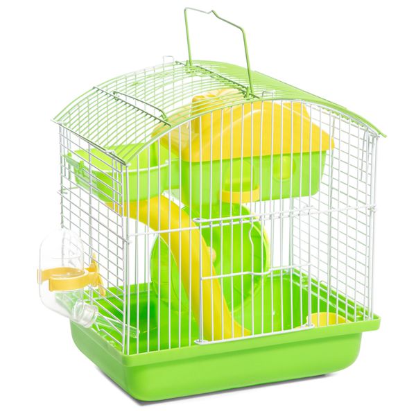 Клетка Triol YD258G для мелких животных, эмаль, зеленая, 225*170*250мм