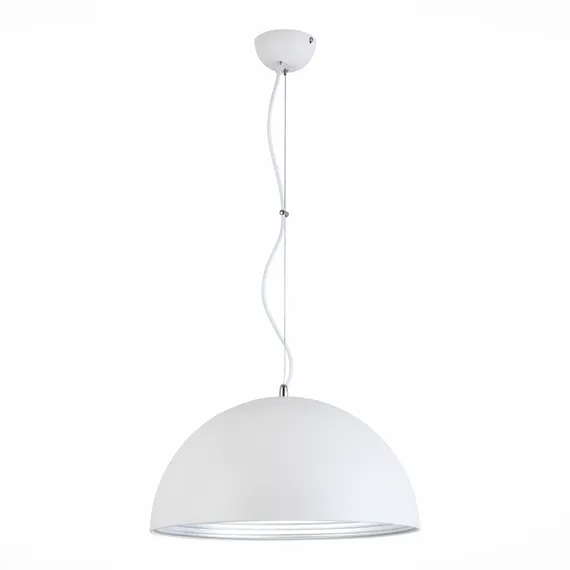 SL279.503.01 Светильник подвесной ST-Luce Белый/Белый, Серебристый E27 1*60W TAPPO