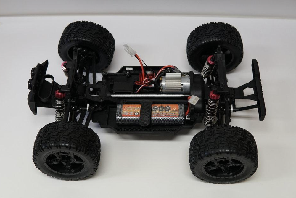 Радиоуправляемый монстр Remo Hobby Mmax синий 4WD RTR масштаб 1:10 2.4G - RH1031-BLUE