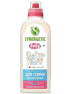 Гель для стирки Synergetic Детский для всех видов тканей 1 л