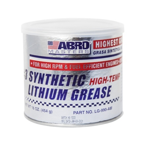 Смазка литиевая ABRO #3 синтетическая (0,454кг)