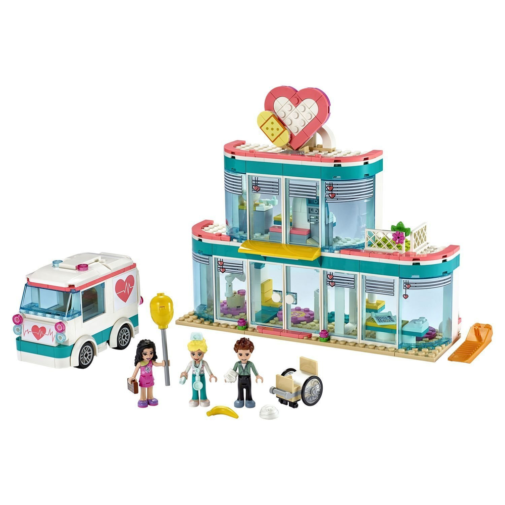 LEGO Friends: Городская больница Хартлейк Сити 41394 — Heartlake City Hospital — Лего Френдз Друзья Подружки