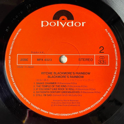 Винтажная виниловая пластинка LP Ritchie Blackmores Rainbow (Japan 1980) (No Obi) Snake Charmer