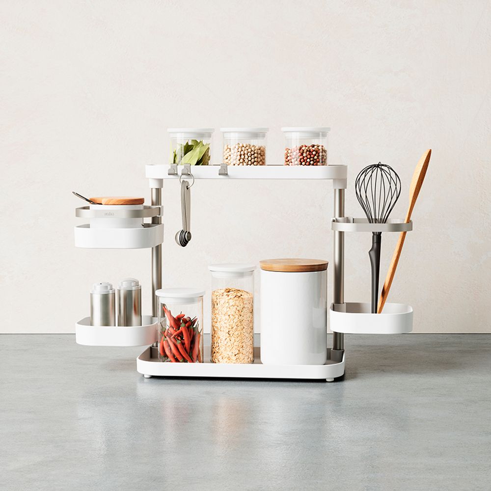 Органайзер универсальный Holster, белый/никель