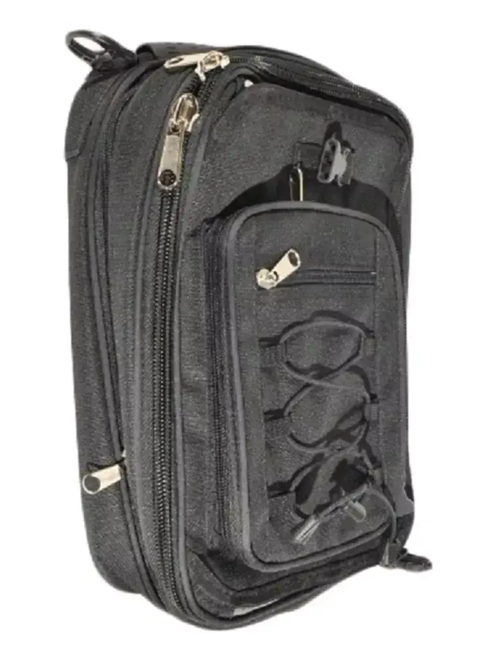 Сумка на бак на магнитах, чёрный, 12 л