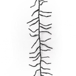 Умная гирлянда «Скопление» Twinkly Cluster, Gold + Silver (6 м, 400 светодиодов) Generation II